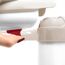 Babyjem Anti-Slip Baby Bath & Sleeping Seat, Color: White & Beige, 7 image