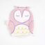 Babyjem Cherry Seeds Filled Velvet Colic Owl Shaped Pillow 0 Months+, Color: Multicolor