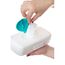 Babyjem Wet Towel Box, Color: Turquise & White, 2 image
