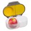 B.Box Mini Bento Snackbox – 2 Compartments, Color: Brown, 3 image