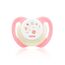 Farlin Chu Chu Cherry Pacifier with Luminous Ring 6M+, Color: pink
