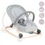 MoMi Lumiwood Baby Bouncer - Grey, 3 image