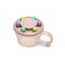 Melii Abacus Snack Container with Finger Trap, Color: pink, 2 image