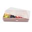 Melii Snackle Food Container with Removable Divider 118 ml, Color: Dusty Pink