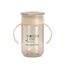 Suavinex Baby Training Cup for Babies 12M+ Leak Proof 360° Perfect Spill-proof for Drinking from Any Side of the Rim without Getting Wet 340ml, Color: Beige, 2 image