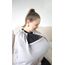 Babyjem Breast Feeding with Tulle Cover - Grey, 2 image