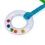 BabyJem Rattle Stroller Ring Oval, Color: Green, 4 image