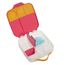 b.box Lunchbox Jumbo Bento Box 1L, Color: Strawberry Shake, 2 image