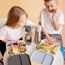 b.box Lunchbox Jumbo Bento Box 1L, Color: Strawberry Shake, 4 image