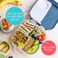 b.box Mini Lunchbox Bento Box, Color: Blue, 4 image