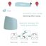Farlin PA Wide Neck Feeding Bottle 180ml, Color: Blue, 9 image
