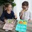 Melii 2 Tier Bento Lunch Box, Color: Turquoise, 6 image