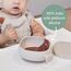 b.box Silicone Bowl with Lid, Color: Blush, 3 image