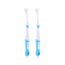 Brush-Baby FirstBrush Soft Bristle Toothbrush Double Pack for Babies 0–18 Months - Multicolor, 4 image