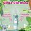 Brush-Baby WildOnes Rechargeable Electric Toothbrush for Kids 0–10 Years, Color: Green, 4 image