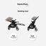 Hamilton by Yoop T1 Buggy 360° Rotating Seat MagicFold Technology Lightweight Folding Stroller, Color: Grey, 9 image