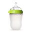 Comotomo Natural Feel Baby Feeding Bottle 250 ml, Color: Green