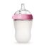 Comotomo Natural Feel Baby Feeding Bottle 250 ml, Color: pink, 3 image