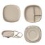 b.box 2 in 1 Suction Plate with Removable Divider, Color: Latte