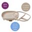 b.box 2 in 1 Suction Plate with Removable Divider, Color: Latte, 2 image