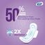 Veela Cushion Soft Maxi Pads for Women Heavy Flow Feminine Hygiene Pads Overnight 8 Count, 5 image