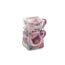 Melii Silicone Bear Mug 2 Pack, Color: Pink & Grey, 6 image