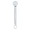 Suavinex Baby Pacifier Clip Made of Soft Fabric Attached to Baby's Clothing Prevent Pacifiers Falling on Floor 0+ Months, Color: Blue