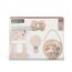 Suavinex Welcome Baby Feeding Gift Set of 5 for New Born Baby, Feeding Bottles, Pacifier, Pacifier Holder & Powdered Milk Dispenser, Color: pink, 2 image