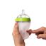 Comotomo Natural Feel Baby Bottle 150 ml 2 Pcs, Color: Green & White, 3 image