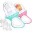 Babyjem Silicone Fruit & Vegetable Feeder 6+ Months, Color: pink, 4 image