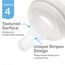 Farlin AC-22005 Crystal Clear Silicone Wide Neck Stretchy Anti-Fur Nipple S 2PCS, 6 image
