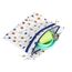 Melii Multi Purpose Waterproof Wet Bag, Color: White & Navy, 3 image
