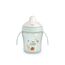 Suavinex Baby Training Cup with Rigid Spout & Removable Handles Spill-proof Ergonomic Shape Designed for Small Hands 6M+ 200ml Green, 2 image