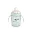 Suavinex Baby Training Cup with Rigid Spout & Removable Handles Spill-proof Ergonomic Shape Designed for Small Hands 6M+ 200ml Green, 3 image