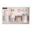 Suavinex Welcome Baby Feeding Gift Set of 5 for New Born Baby, Feeding Bottles, Pacifier, Pacifier Holder & Powdered Milk Dispenser, Color: pink, 2 image