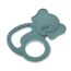 BabyJem Silicone Elephant Teether with Stainless Steel Core, Color: Mint, 4 image