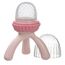 b.box Silicone Fresh Food Feeder with Tripod Design and Cap, Color: Blush