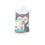 Babyjem Cherry Seeds Filled Velvet Colic Owl Shaped Pillow 0 Months+, Color: Grey, 2 image
