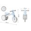 MoMi Tedi Mini Balance Bike, Color: Light Blue, 3 image