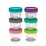 Melii Glass Food Storage Container 4oz Set of 6 pcs