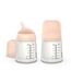 Suavinex Zero Zero Anti-Colic Baby Bottle Adaptable Flow 180 ml 2 Pcs, Color: Fair