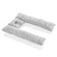 Babyjem Babynest U Shape Pillow 0-6 Months, Color: Grey, 2 image