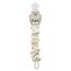 Babyjem Pacifier Moon Holder 0+ Months, Color: Ecru, 2 image