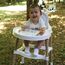 Babyjem High Chair Pad Square Design, Color: Grey, 7 image