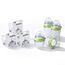Comotomo Baby Bottle Bundle Set, Color: Green & White, 5 image