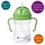 b.box Sippy Cup | Drink from Any Angle | Fliptop, Weighted Straw, Leak Proof & Easy Grip | From 6m+ | 240ml, Color: Green, 2 image