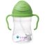 b.box Sippy Cup | Drink from Any Angle | Fliptop, Weighted Straw, Leak Proof & Easy Grip | From 6m+ | 240ml, Color: Green