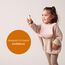 B.Box Silicone Bib with Stay Open Catcher, Color: Blush, 5 image