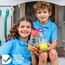 B.Box 600ml Sport Spout Drink & Water Bottle, Color: Ocean Breeze, 7 image