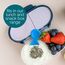 b.box Mini Spoon 3 Pack Soft Silicone Baby Spoons Set - Pastel Sage/Silver/Pink, 3 image